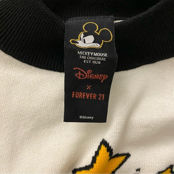 Forever 21 Mickey Mouse High Neck Sweater Size Medium - Picture 3 of 5